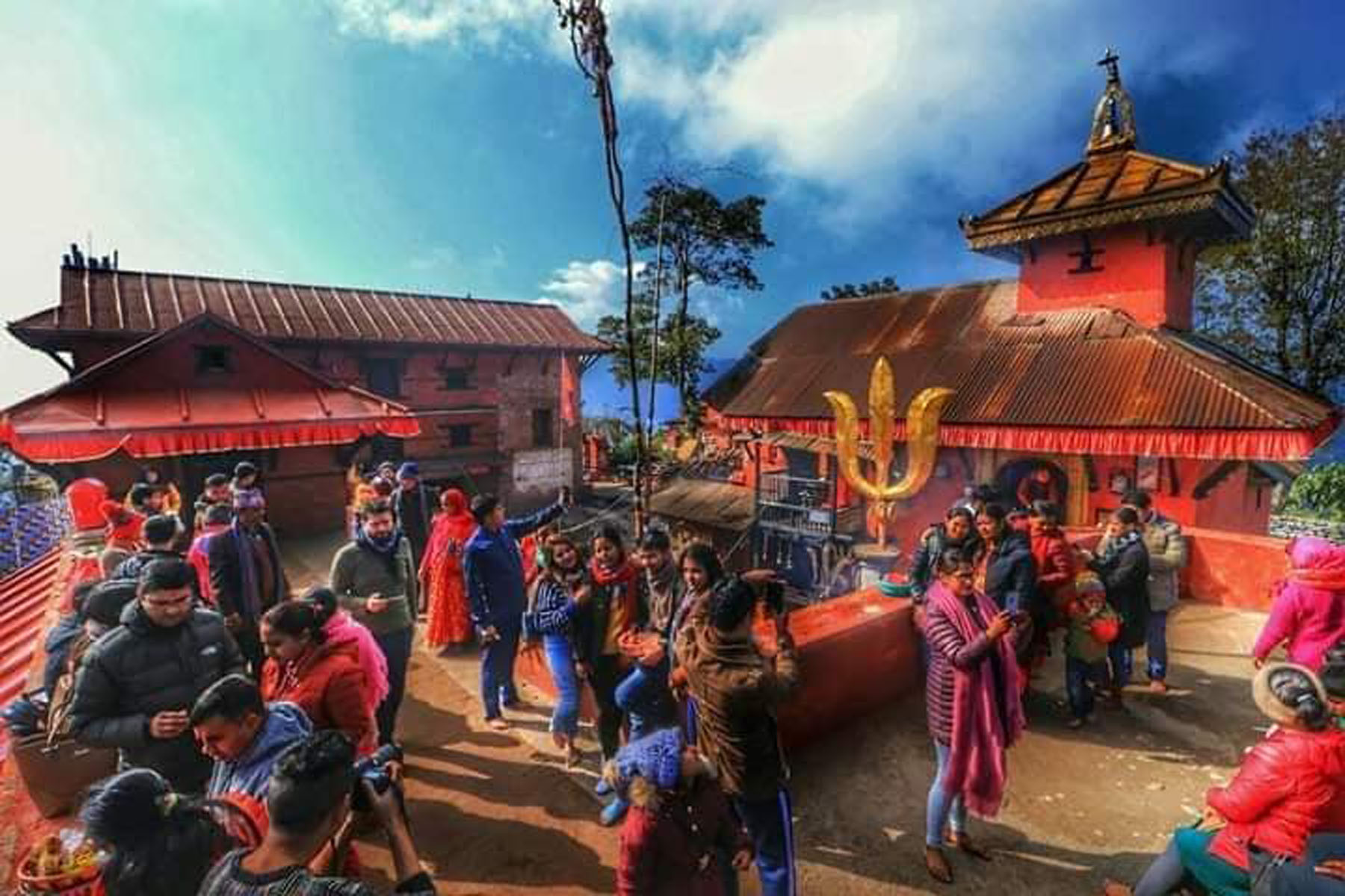 Maha Astami festival today