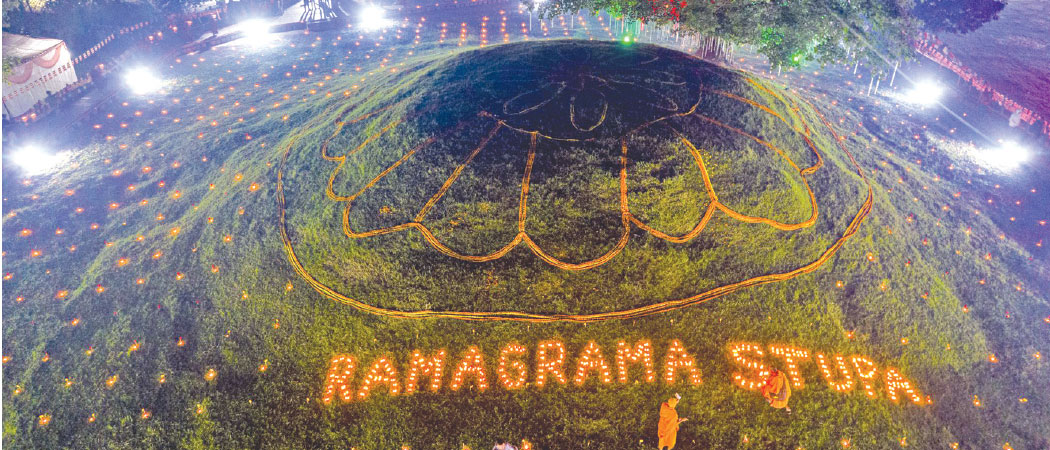 Ramgram Stupa, housing Lord Buddha’s relics, awaits conservation