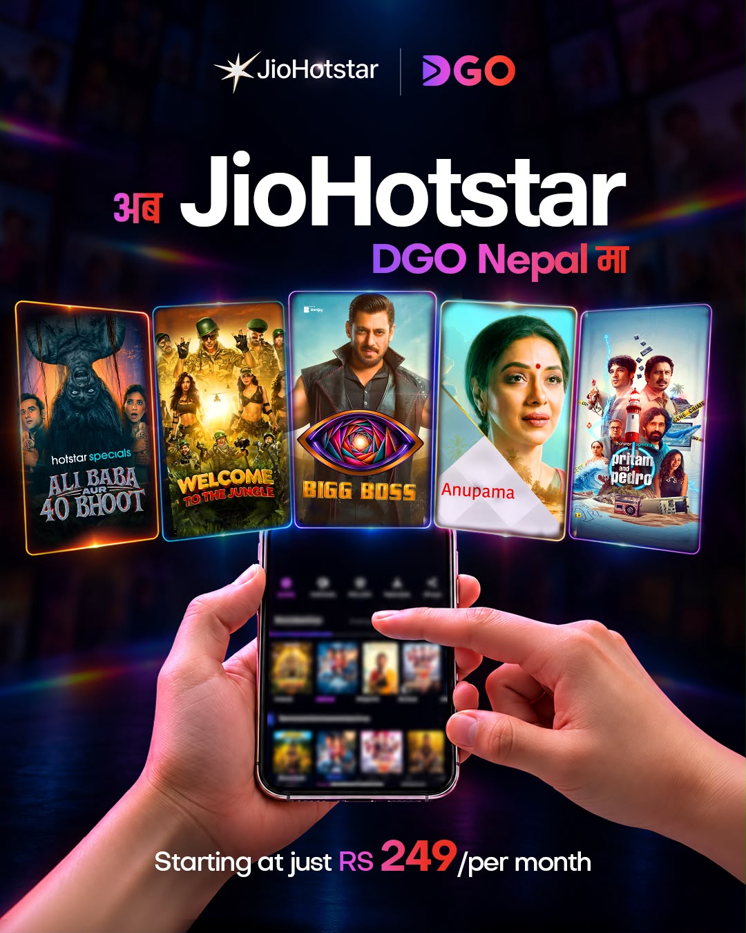 JioHotstar begins operation in Nepal thru DGO